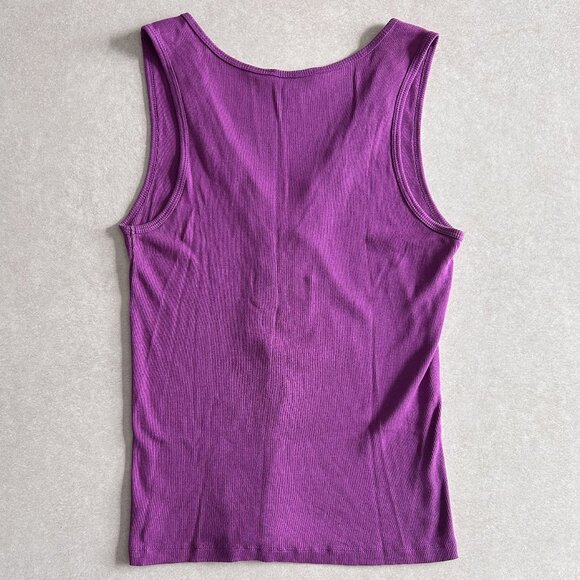 Purple V-neck Embellished Sequin Tank ASO Sharpay Evans - Picture 3 of 4